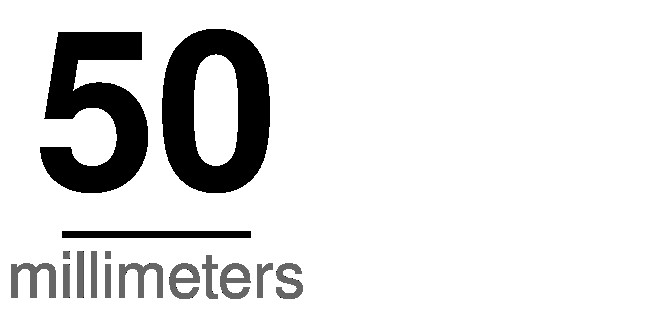 50 millimeters